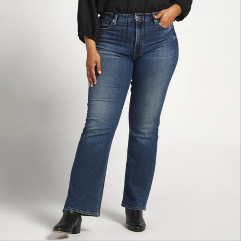 Silver Jeans 90s Vintage Bootcut High Rise Indigo Jeans NEW- Sz. 34/33